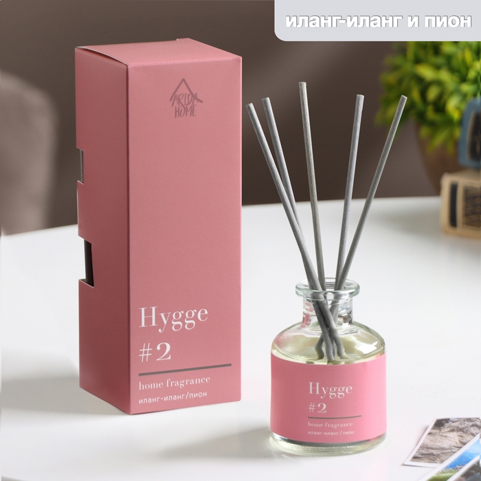 Диффузор Диффузор "Hygge" ароматический, 50 мл, иланг-иланг и пион