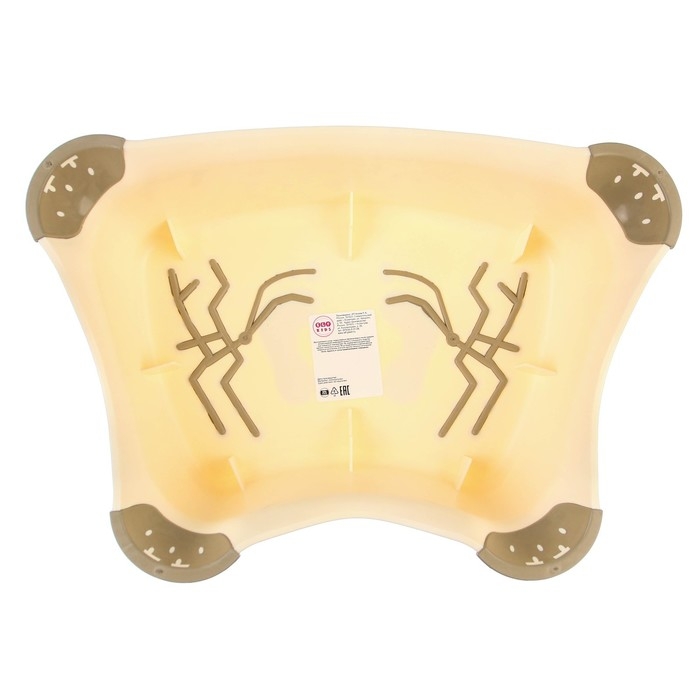 Подставка детская с антискользящими ножками, цвет кремовый/бежевый Подставка детская с антискользящими ножками, цвет кремовый/бежевый