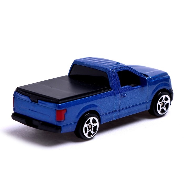 Машина металлическая FORD F-150, 1:64, цвет синий Машина металлическая FORD F-150, 1:64, цвет синий