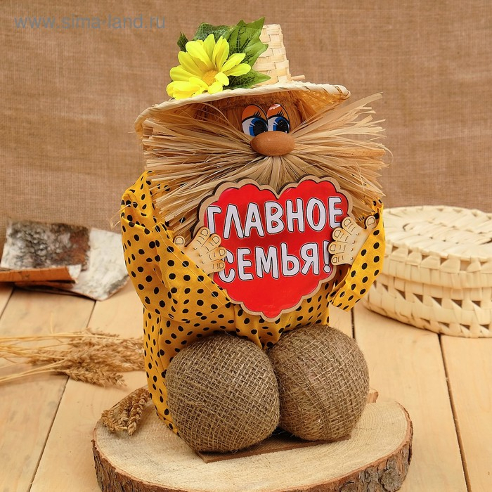 Оберег-домовой Оберег-домовой "Эксклюзив, с сердцем",МИКС 43х30х23 см