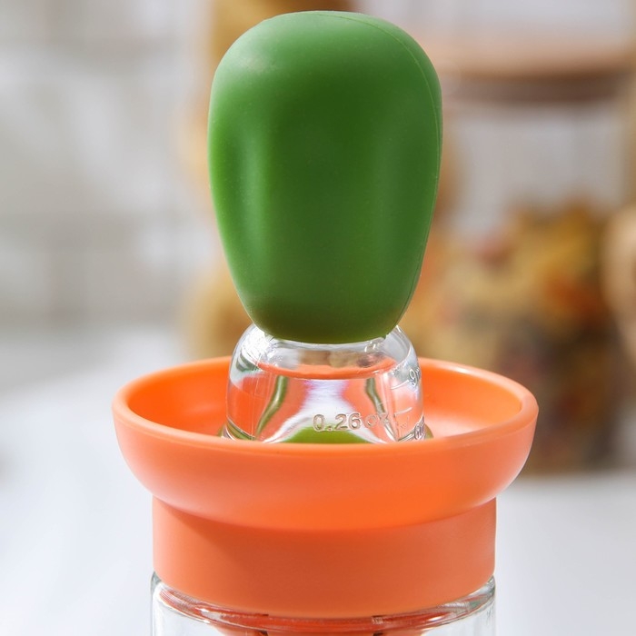 Ёмкость для масла Green, с дозатором, 200 мл, цвет МИКС Ёмкость для масла Green, с дозатором, 200 мл, цвет МИКС