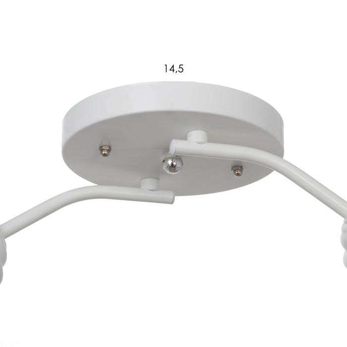 Люстра Оникс 2х15Вт E27 белый-синий 50х15х15см BayerLux