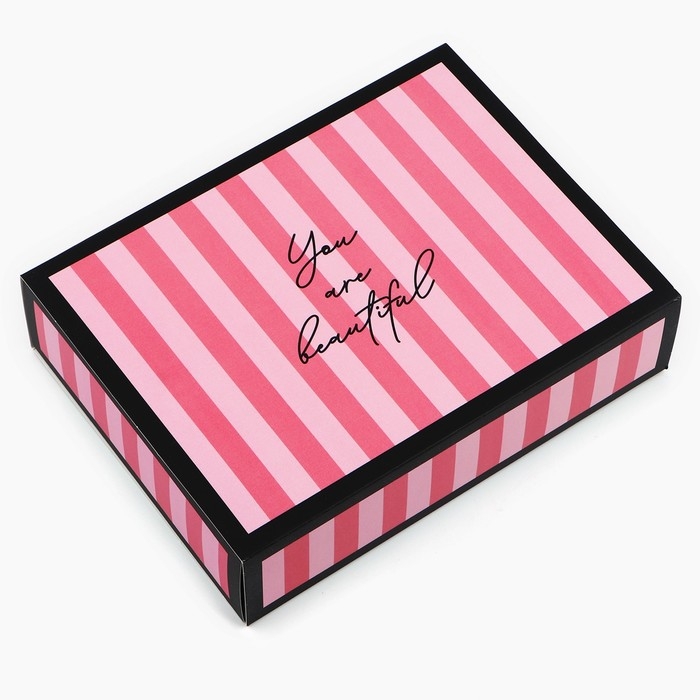 Коробка для сладостей «Ты красивая», 20 х 15 х 5 см Коробка для сладостей «Ты красивая», 20 х 15 х 5 см