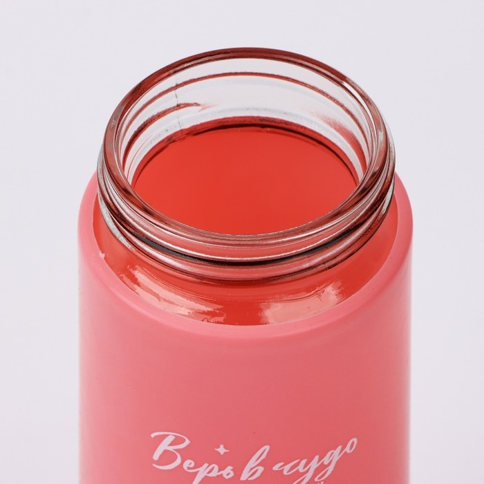 Бутылка для воды  Бутылка для воды "Верь в чудо", 350 мл