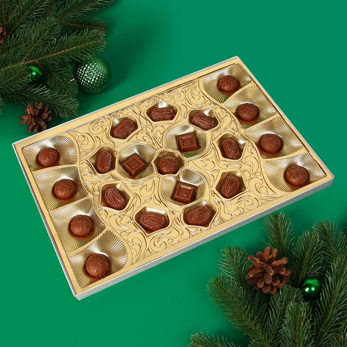 Новый год. Новогодний набор конфет Новый год. Новогодний набор конфет "Prestige" Колокольчики, 210 г