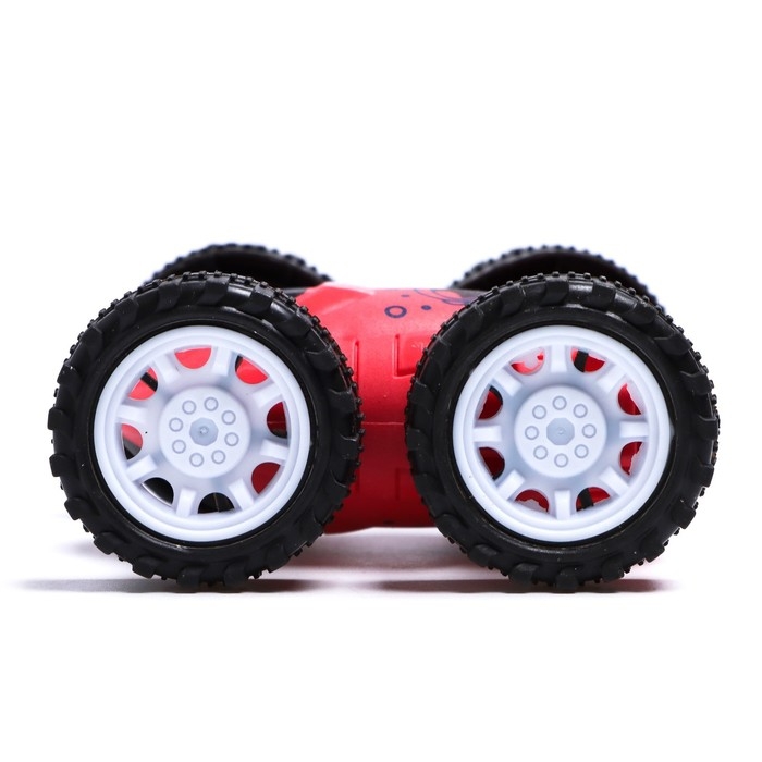 Перевёртыш инерционный «Машинка-перевертыш», цвет красный Перевёртыш инерционный «Машинка-перевертыш», цвет красный