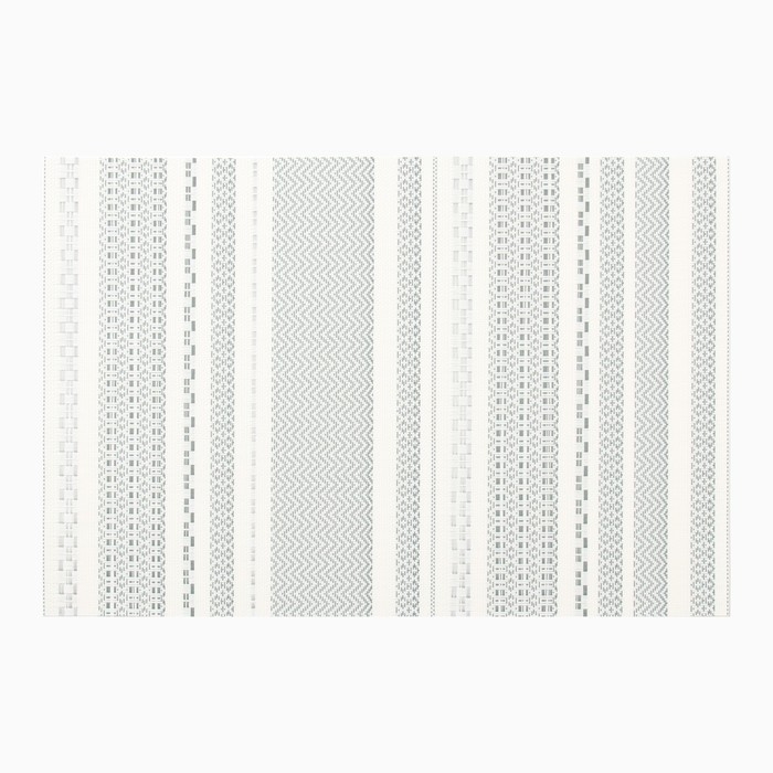 Салфетка на стол Доляна, цв.бел/зеленый, 45*30см