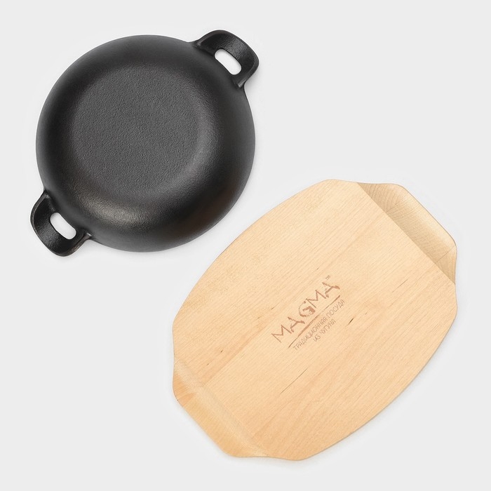 Сковорода чугунная Magma «Янсан», 21,5×16,5×4,4 см, индукция, цвет чёрный Сковорода чугунная Magma «Янсан», 21,5×16,5×4,4 см, индукция, цвет чёрный