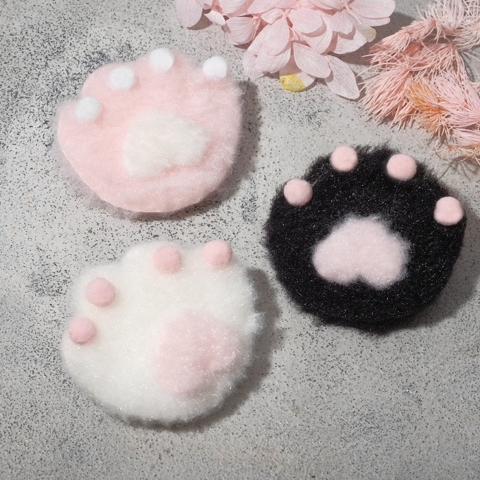 Брошь «Кошачья лапка», цвет МИКС Брошь «Кошачья лапка», цвет МИКС