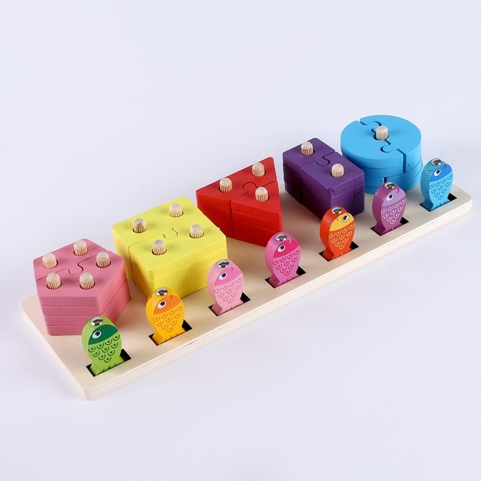 Пирамидка + рыбалка 2 в 1 «Собери» 30,8 × 10,5 × 5,5 см Пирамидка + рыбалка 2 в 1 «Собери» 30,8 × 10,5 × 5,5 см