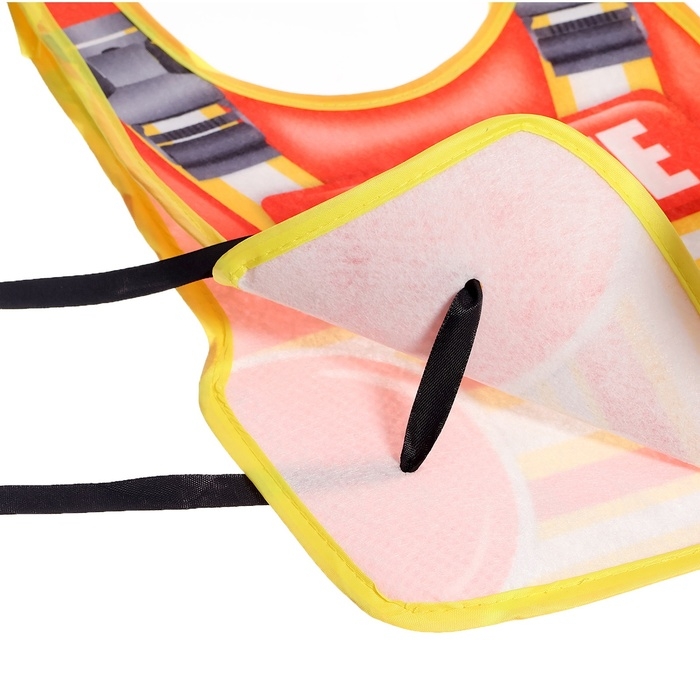 Набор пожарного «Укротитель огня», с текстильным жилетом, 8 предметов Набор пожарного «Укротитель огня», с текстильным жилетом, 8 предметов