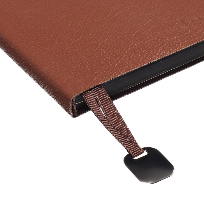 Ежедневник недатированный, формат А6+,116 листов, клетка, ЛАЙТ Коричневый, тониров. срез Ежедневник недатированный, формат А6+,116 листов, клетка, ЛАЙТ Коричневый, тониров. срез