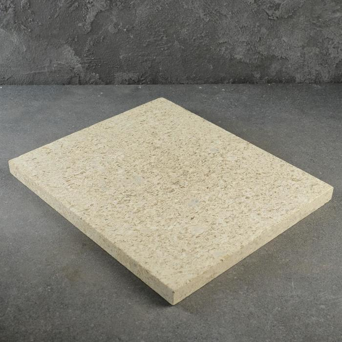 Пекарский камень вулканический, 30х25х2см Пекарский камень вулканический, 30х25х2см