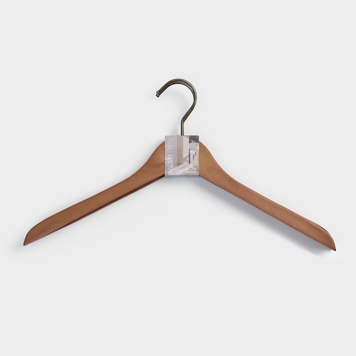 Плечики - вешалки LaDо́m Retro, 44,5×1,1×25 см, 2 шт, деревянные Плечики - вешалки LaDо́m Retro, 44,5×1,1×25 см, 2 шт, деревянные