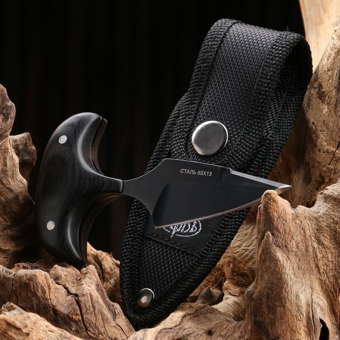 Нож тычковый  Нож тычковый "Воробей" сталь - 65х13, рукоять - бакелит, 10 см