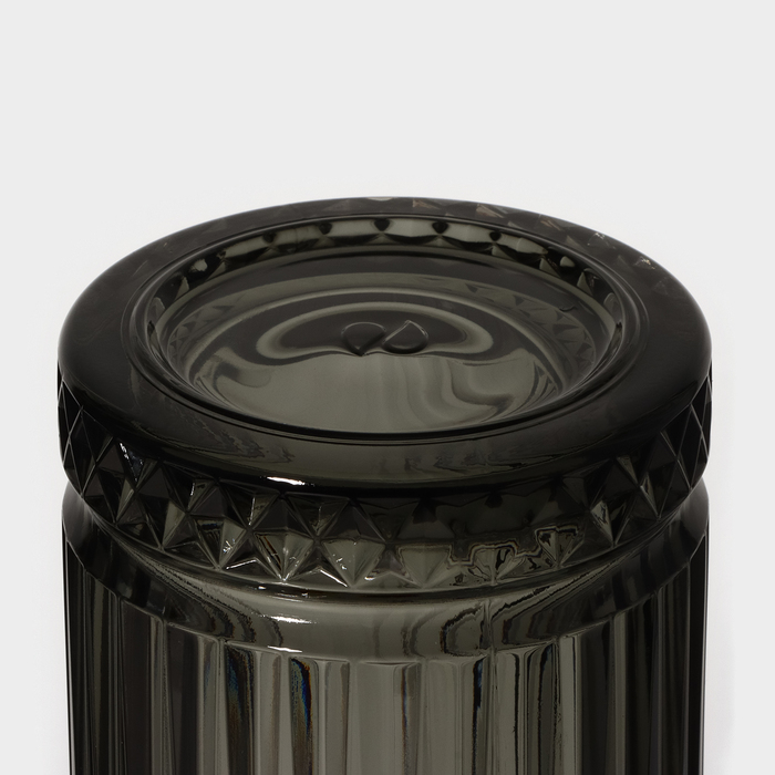 Набор стеклянных стаканов Elysia, 445 мл, 4 шт, цвет серый Набор стеклянных стаканов Elysia, 445 мл, 4 шт, цвет серый