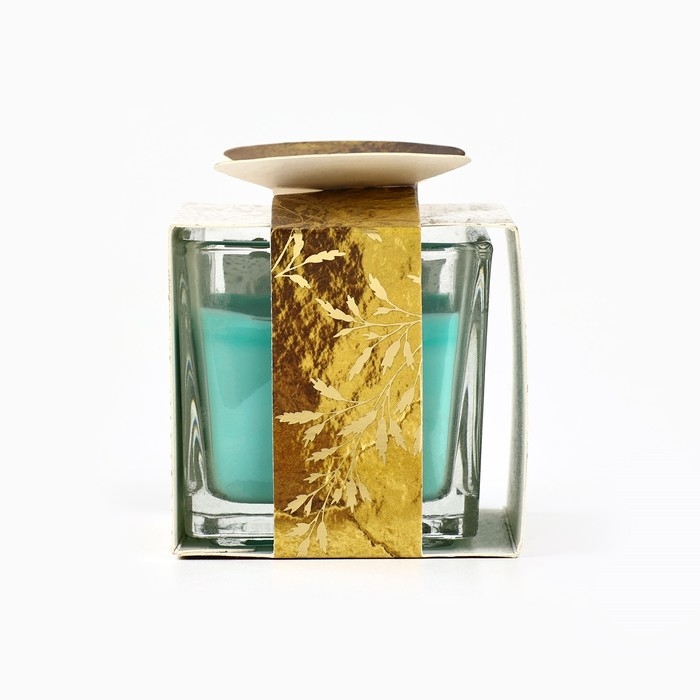 Новогодняя свеча в стакане «Новый год: Время чудес и волшебства», аромат еловые шишки Новогодняя свеча в стакане «Новый год: Время чудес и волшебства», аромат еловые шишки