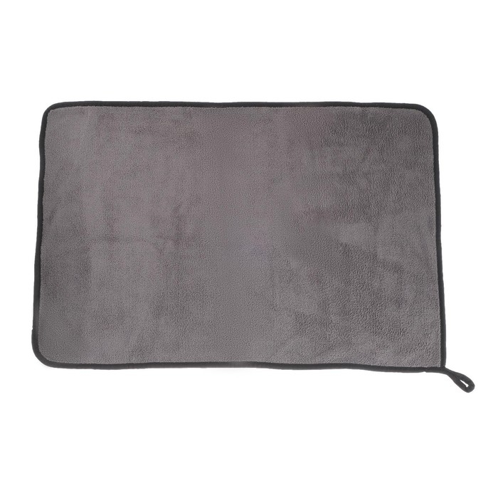 Тряпка для мытья авто, CARTAGE, микрофибра, 400 г/м², 40×60 cм, желто-серая Тряпка для мытья авто, CARTAGE, микрофибра, 400 г/м², 40×60 cм, желто-серая