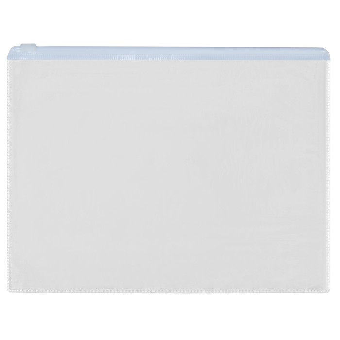 Набор папка-конверт на молнии 12 штук, формат А4 120мкр прозрачная, размер молнии 33 х 23,7см Набор папка-конверт на молнии 12 штук, формат А4 120мкр прозрачная, размер молнии 33 х 23,7см