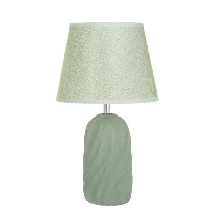 Лампа настольная Лампа настольная "Джи" 1х40Вт Е14 зеленый 20х20х34см