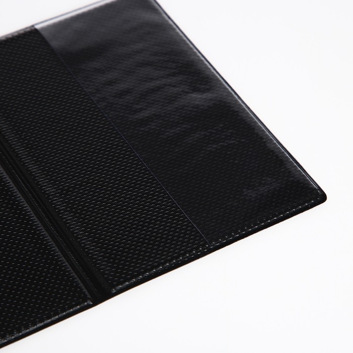 Обложка для военного билета, цвет чёрный Обложка для военного билета, цвет чёрный