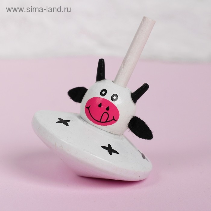 Волчок «Весёлые зверята», МИКС Волчок «Весёлые зверята», МИКС