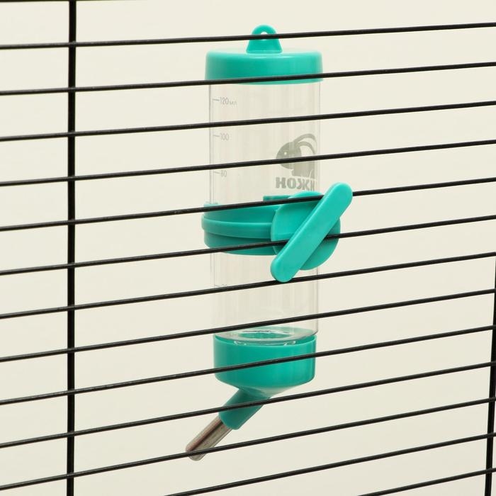 Поилка для грызунов  Поилка для грызунов "Пижон", 125 мл, бирюзовая