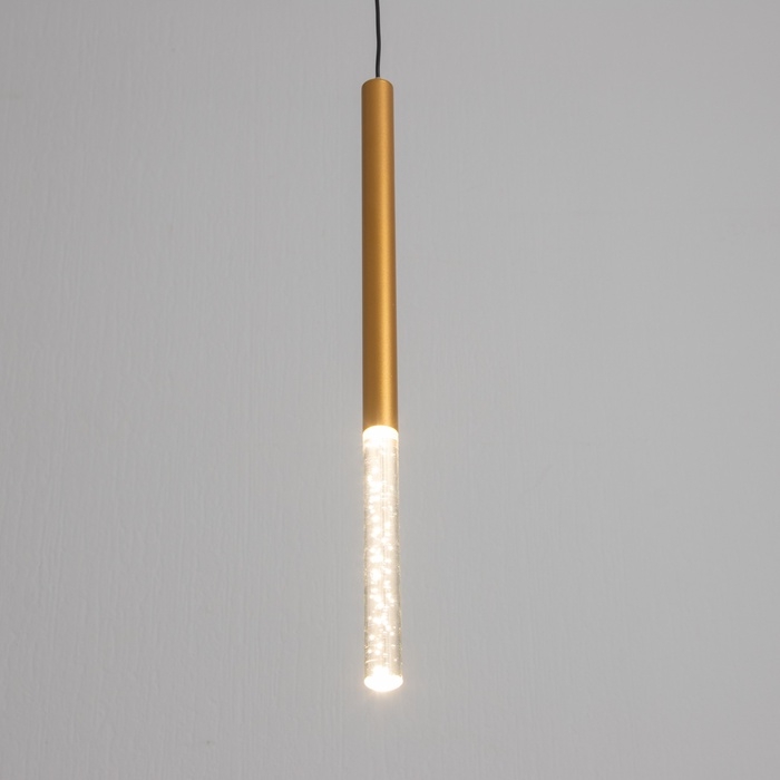Светильник Светильник "Локус бабл" LED 5Вт 4000К матовое золото 2х2х40-140см