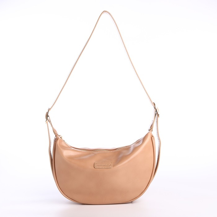 Сумка женская на молнии, цвет бежевый Сумка женская на молнии, цвет бежевый