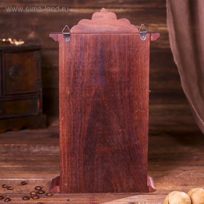 Ключница дерево Ключница дерево "Крона" 28,5х16,5х6 см