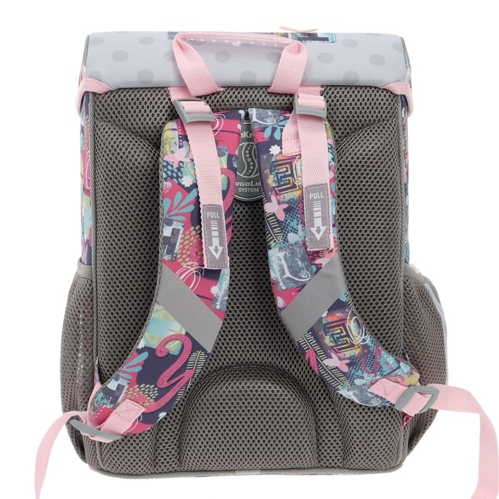 Ранец школьный на замке, 37 х 25 х 14 см, Erich Krause ErgoLine 15L, Bird Story 52588 Ранец школьный на замке, 37 х 25 х 14 см, Erich Krause ErgoLine 15L, Bird Story 52588