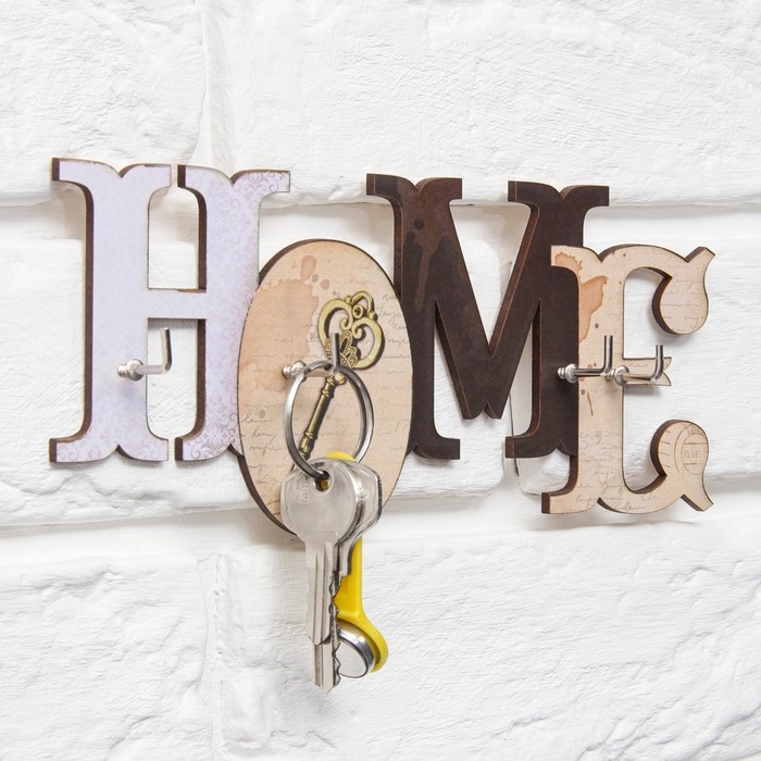 Ключница настенная &laquo;Home&raquo;, 21 х 9 см.