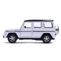 Машина металлическая MERCEDES-BENZ G63 AMG, 1:32, открываются двери, инерция, цвет белый