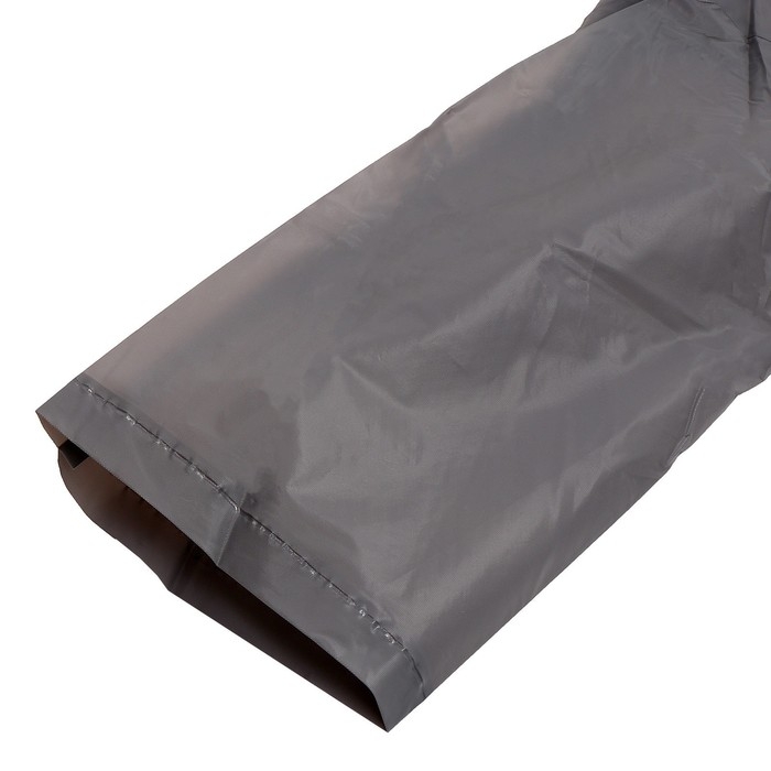 Дождевик детский со светоотражающими наклейками, рост 120-160 см, серый Дождевик детский со светоотражающими наклейками, рост 120-160 см, серый