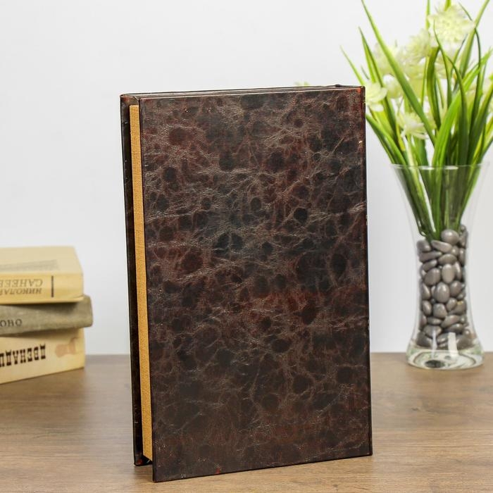 Сейф-книга дерево Сейф-книга дерево "Эпоха искусства" тиснение золотом 26х17х5 см