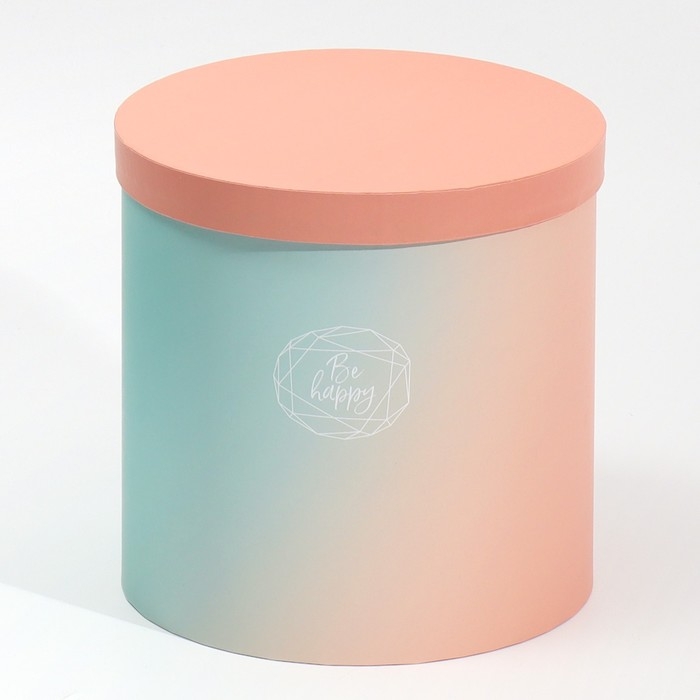 Набор круглых коробок 5 в 1, упаковка подарочная, «Пантон 08», 23 х 23 х 25 ‒ 15 х 15 х 15 см