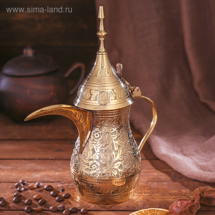 Чайничек латунь Чайничек латунь "Прелесть" 8,5х17,5х21 см