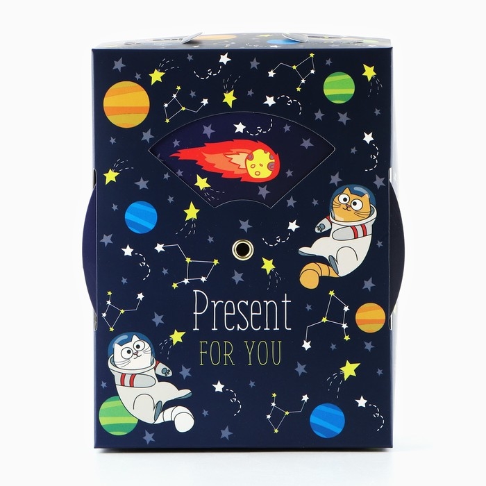 Коробка складная «Космос », 16 х 12 х 5 см