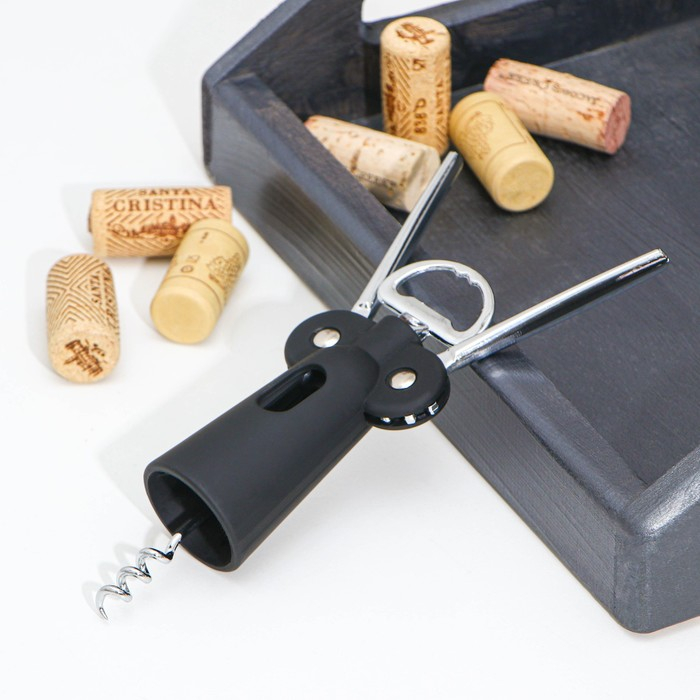 Штопор Доляна «Элегант», 17,5 см Штопор Доляна «Элегант», 17,5 см