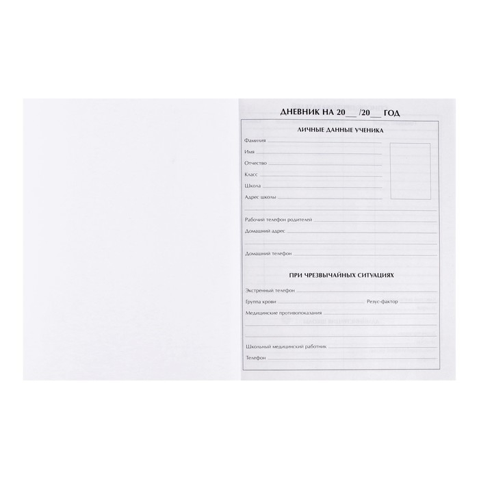 Дневник универсальный для 1-11 классов, "Символика-3", твердая обложка 7БЦ, глянцевая ламинация, 40 листов