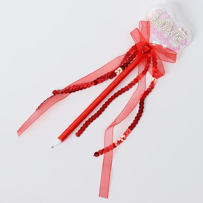 Ручка «Сердце», цвета МИКС Ручка «Сердце», цвета МИКС