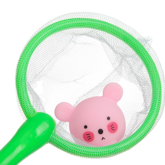 Набор игрушек для ванны «Кругляшики» + сачок + 3 пвх игрушки, Крошка Я Набор игрушек для ванны «Кругляшики» + сачок + 3 пвх игрушки, Крошка Я