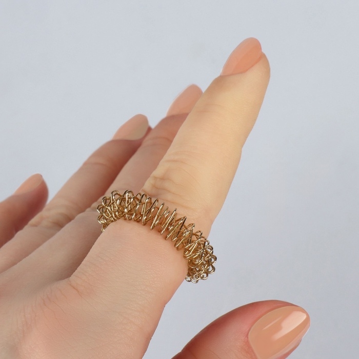 Массажер пластик универс Шарик с 2 кольцами красный пакет ОТ Массажер пластик универс Шарик с 2 кольцами красный пакет ОТ