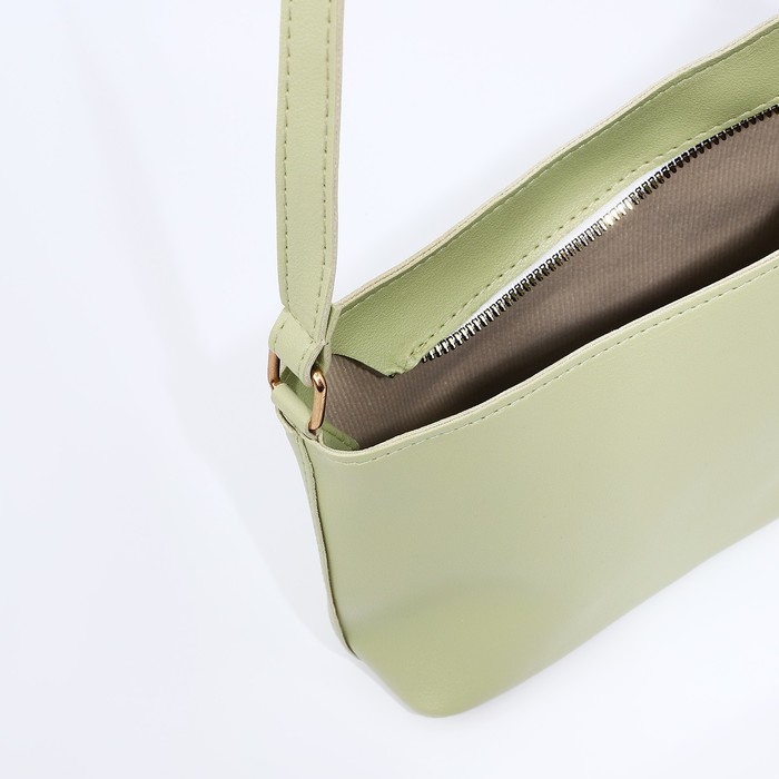 Сумка кросс-боди на молнии, цвет зелёный Сумка кросс-боди на молнии, цвет зелёный