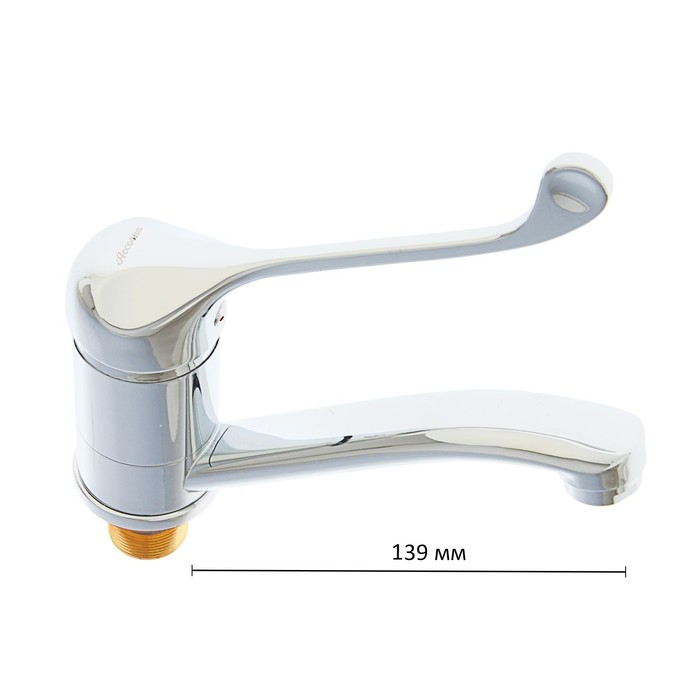 Смеситель для кухни Accoona A4241, однорычажный, с хирургической ручкой, хром Смеситель для кухни Accoona A4241, однорычажный, с хирургической ручкой, хром