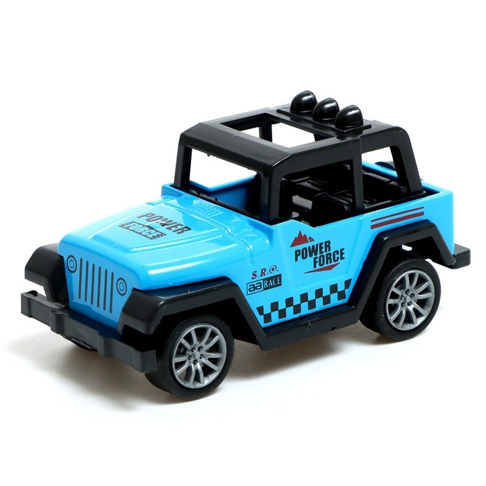 Машина металлическая «Крутые гонки. Внедорожник», инерция, 1:64, МИКС Машина металлическая «Крутые гонки. Внедорожник», инерция, 1:64, МИКС
