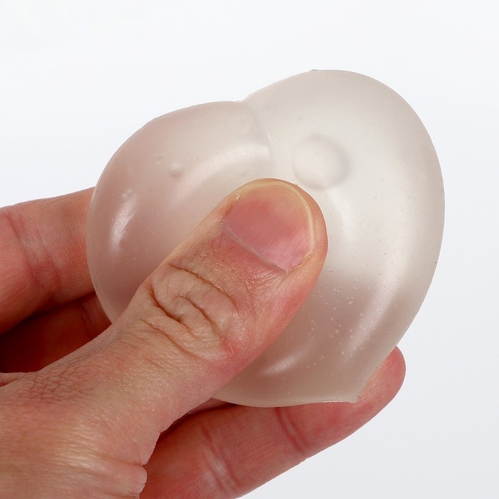 Мялка «Сердечко», меняет цвет на солнце Мялка «Сердечко», меняет цвет на солнце