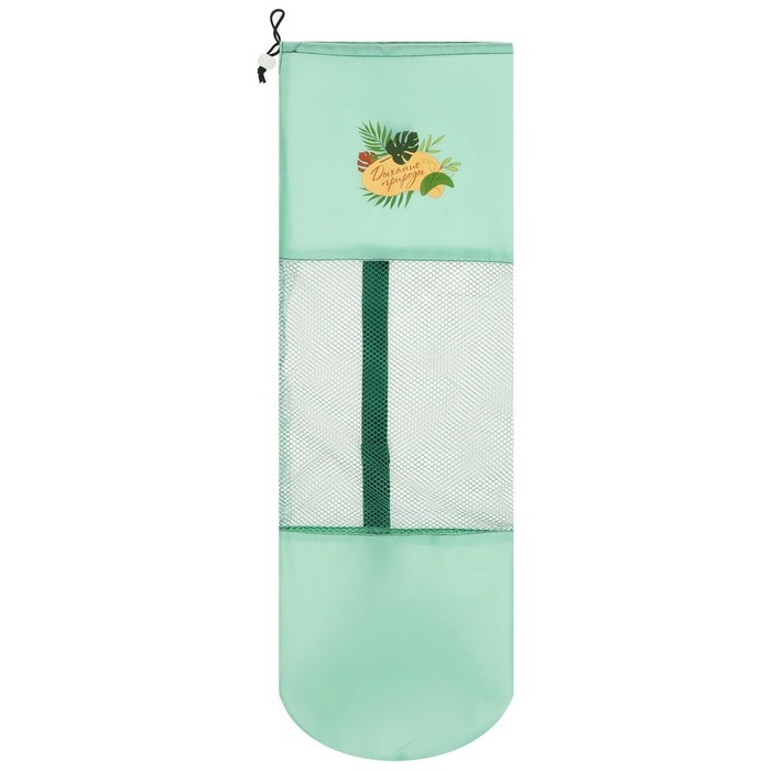 Чехол для йога-коврика Sangh Tropics, цвет зелёный Чехол для йога-коврика Sangh Tropics, цвет зелёный