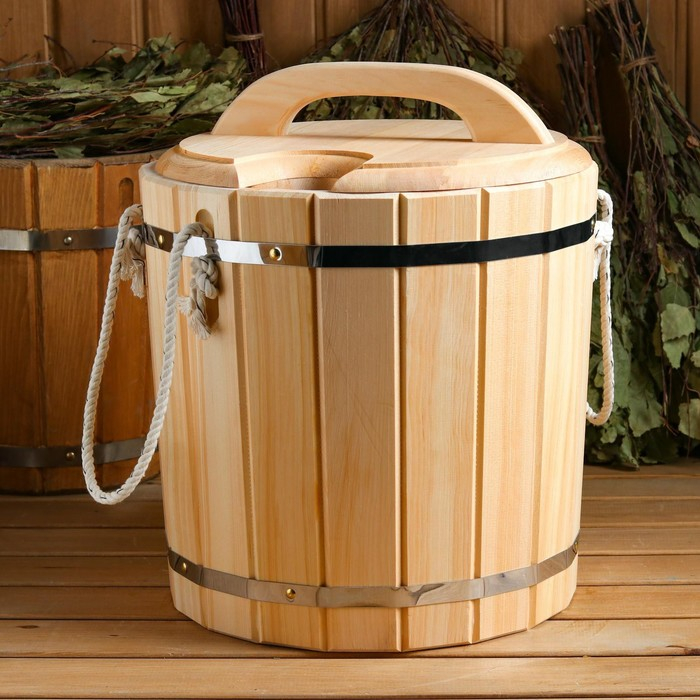 Запарник 20л. КЕДР , с крышкой Запарник 20л. КЕДР , с крышкой