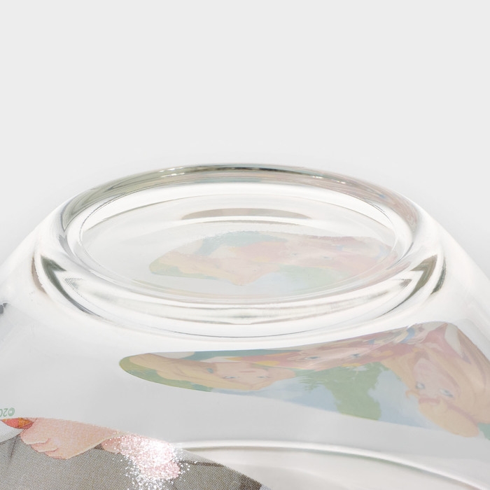 Салатник стеклянный «Три Богатыря. Царевны», 500 мл, d=13 см